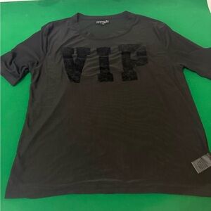 Fifth Sun Black Short Sleeve VIP Graphic Tee